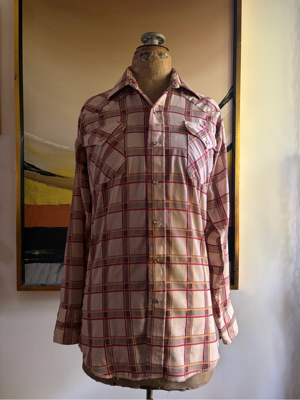 VTG 70s Panhandle Slim Western shirt